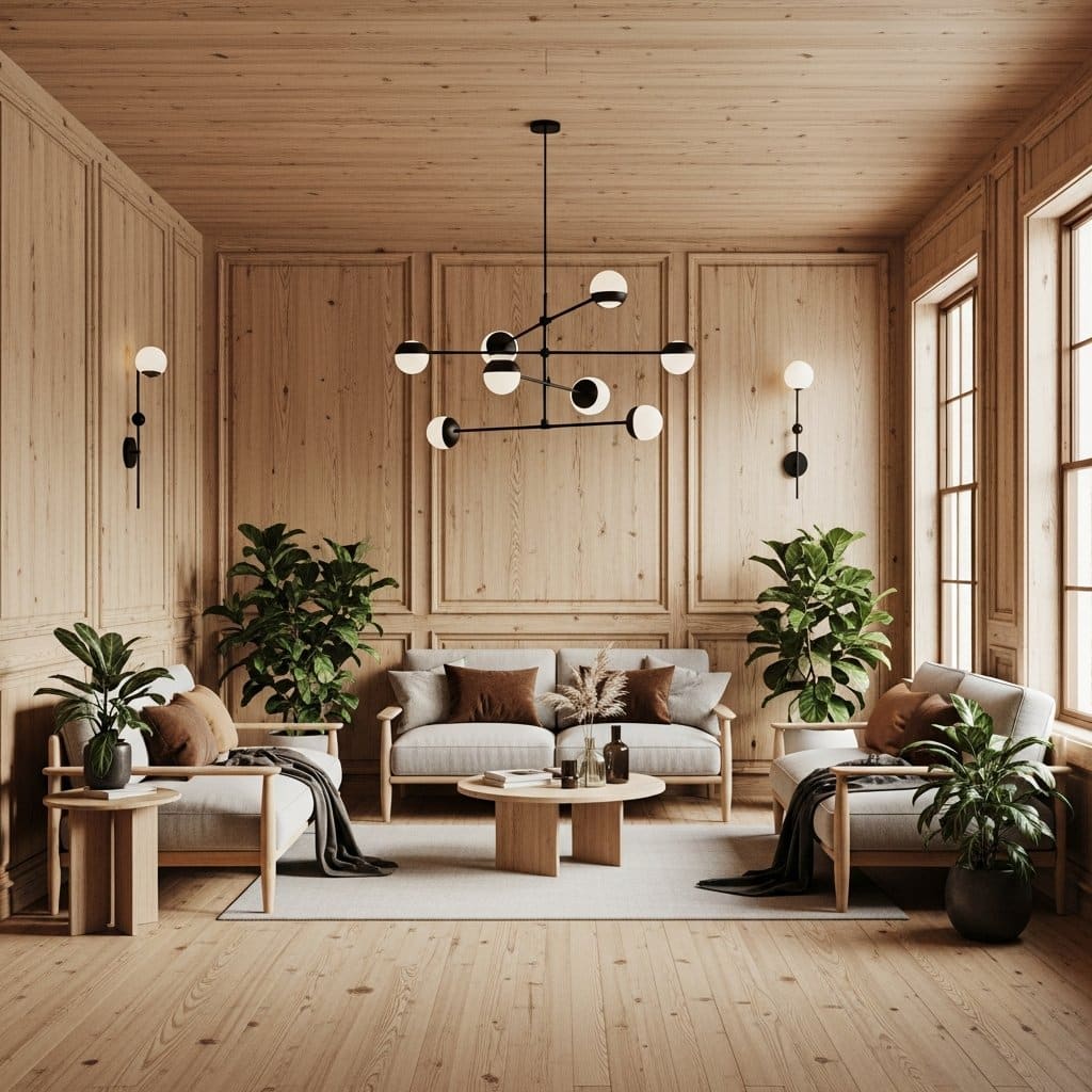 Inspirações elegantes para transformar sua casa com revestimento amadeirado