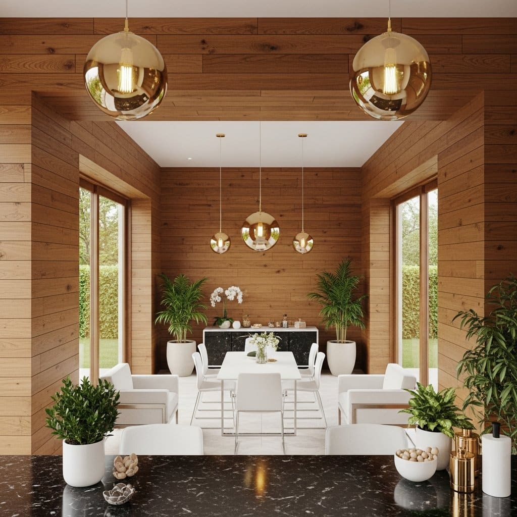 Inspirações elegantes para transformar sua casa com revestimento amadeirado