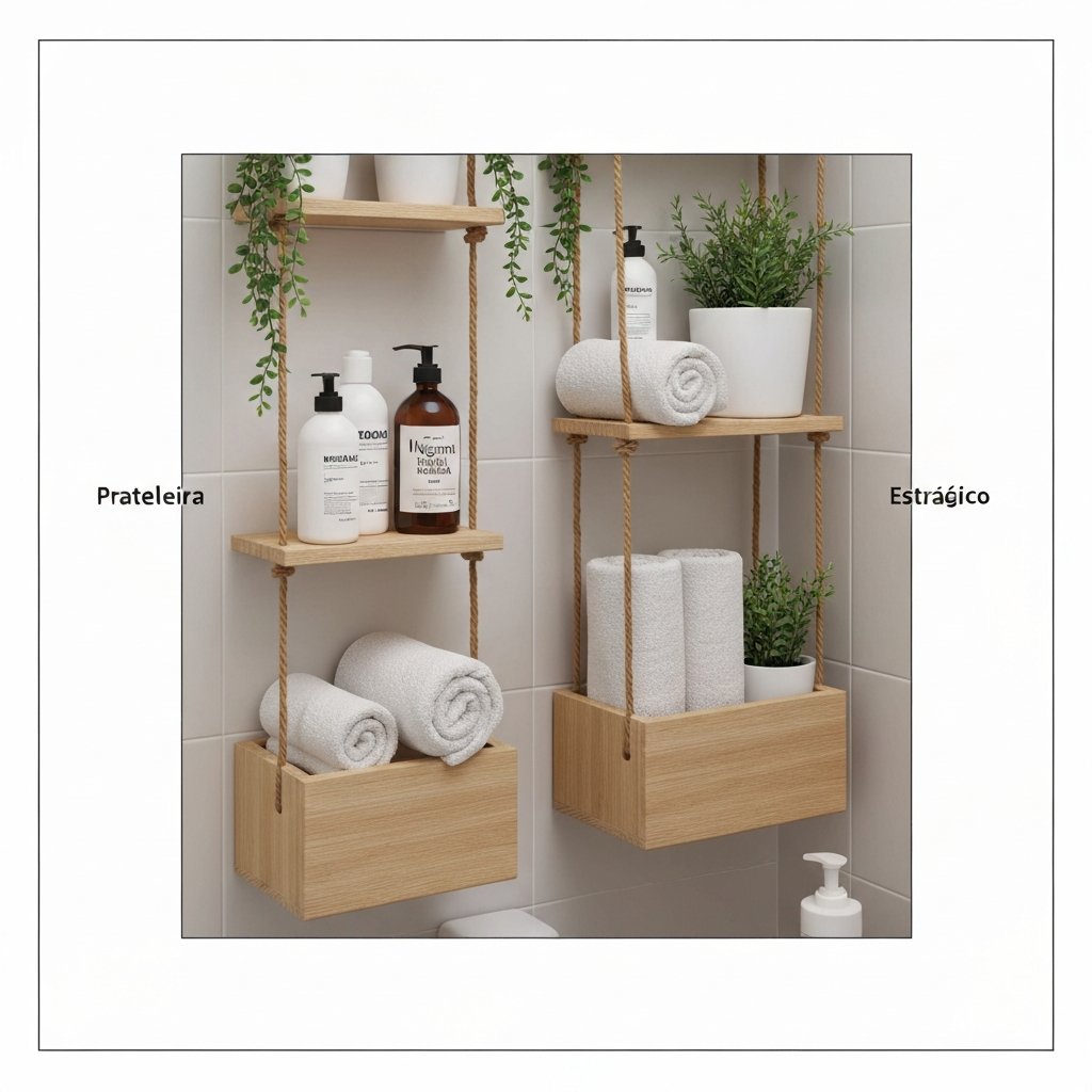 Inspire-se com ideias criativas de prateleiras de madeira para transformar sua decoração