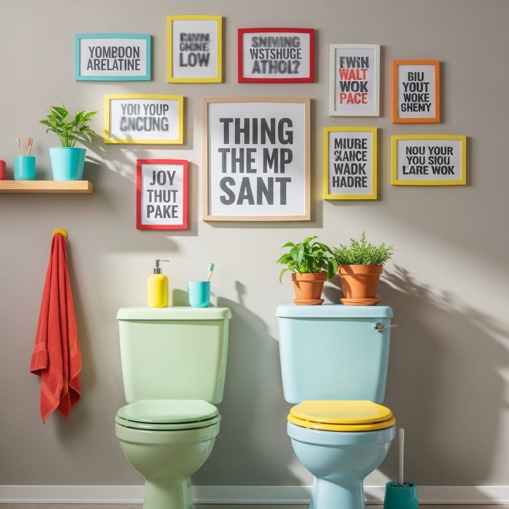 Inspire-se e transforme seu banheiro com quadros que unem charme e personalidade