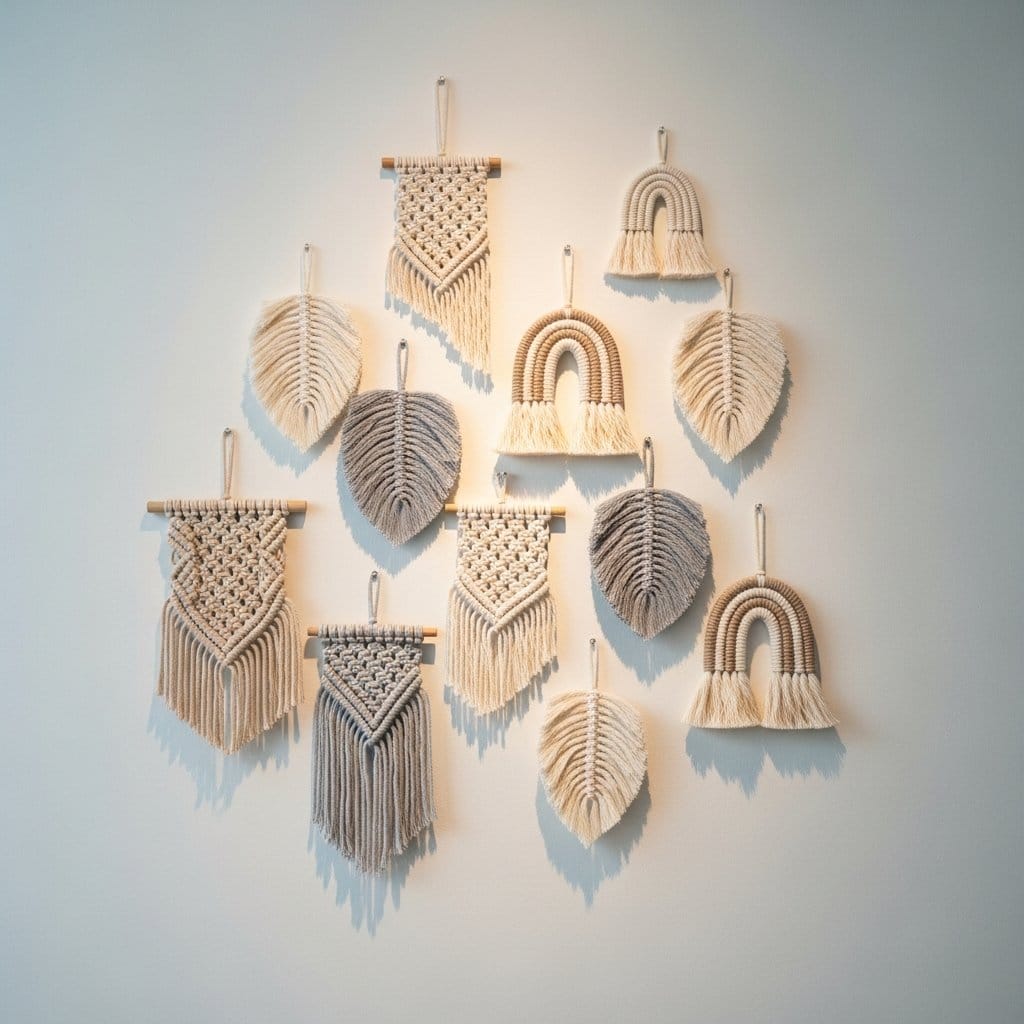 Inspire sua decoração com o charme versátil do macramê de parede
