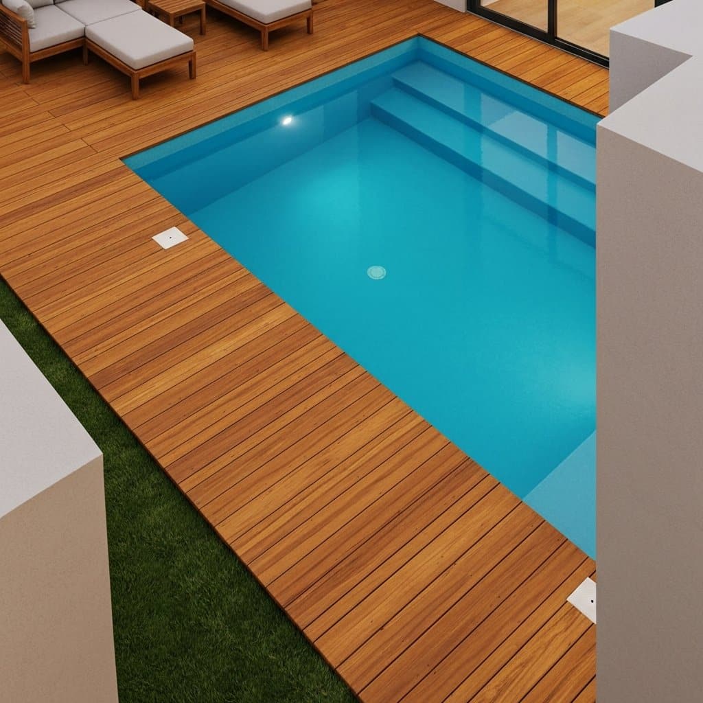 Piscina com deck: dicas essenciais para transformar sua área de lazer em um espaço elegante e seguro