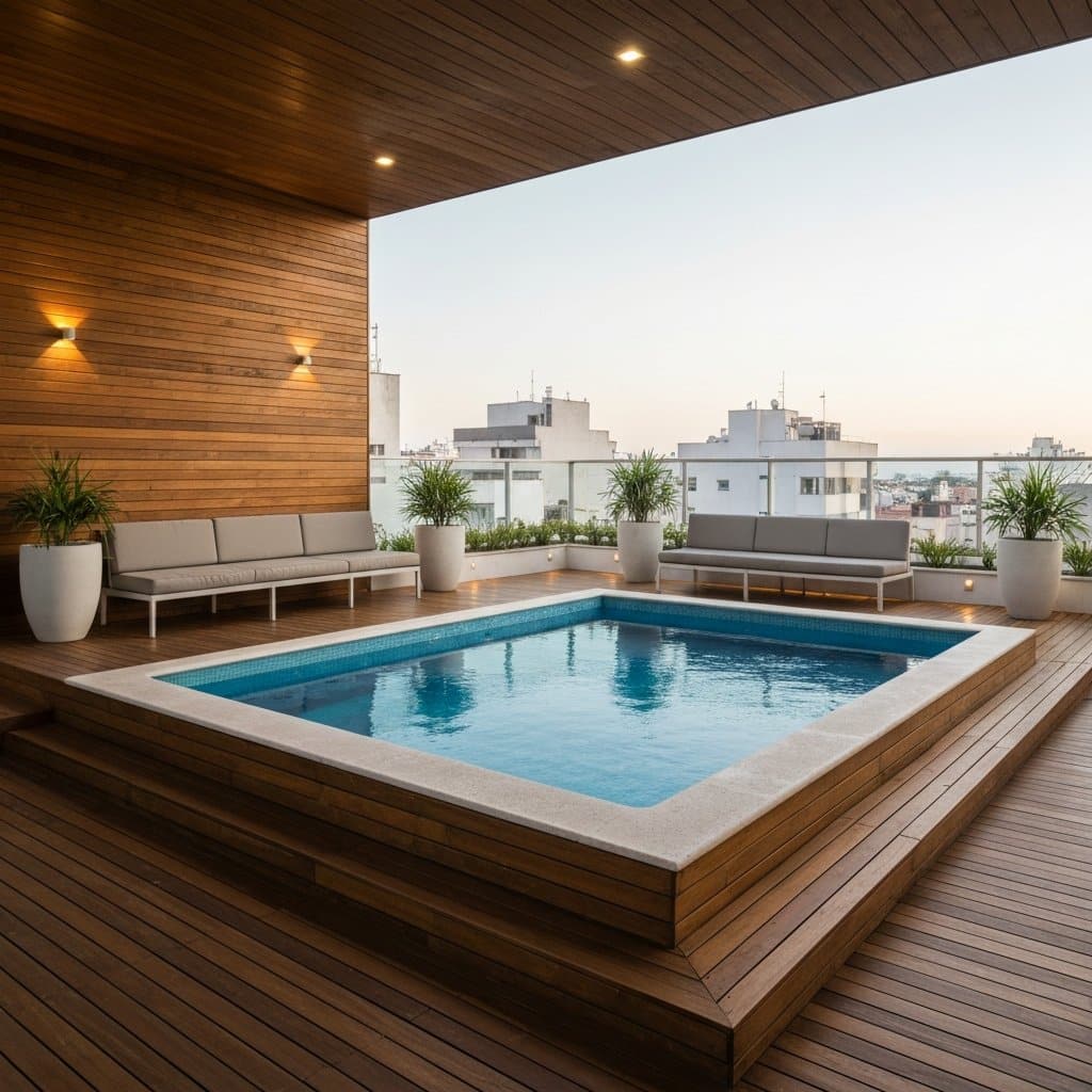 Piscina com deck: dicas essenciais para transformar sua área de lazer em um espaço elegante e seguro