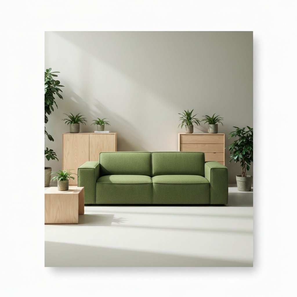 Sofá verde: como transformar sua sala com estilo, conforto e versatilidade