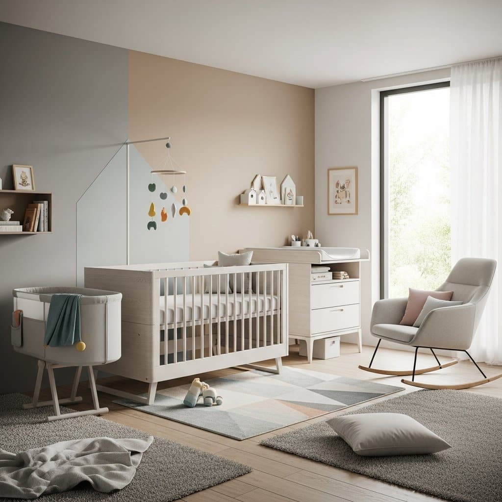 Berço Moderno: Dicas Essenciais para Escolher e Decorar o Quarto do Bebê com Estilo