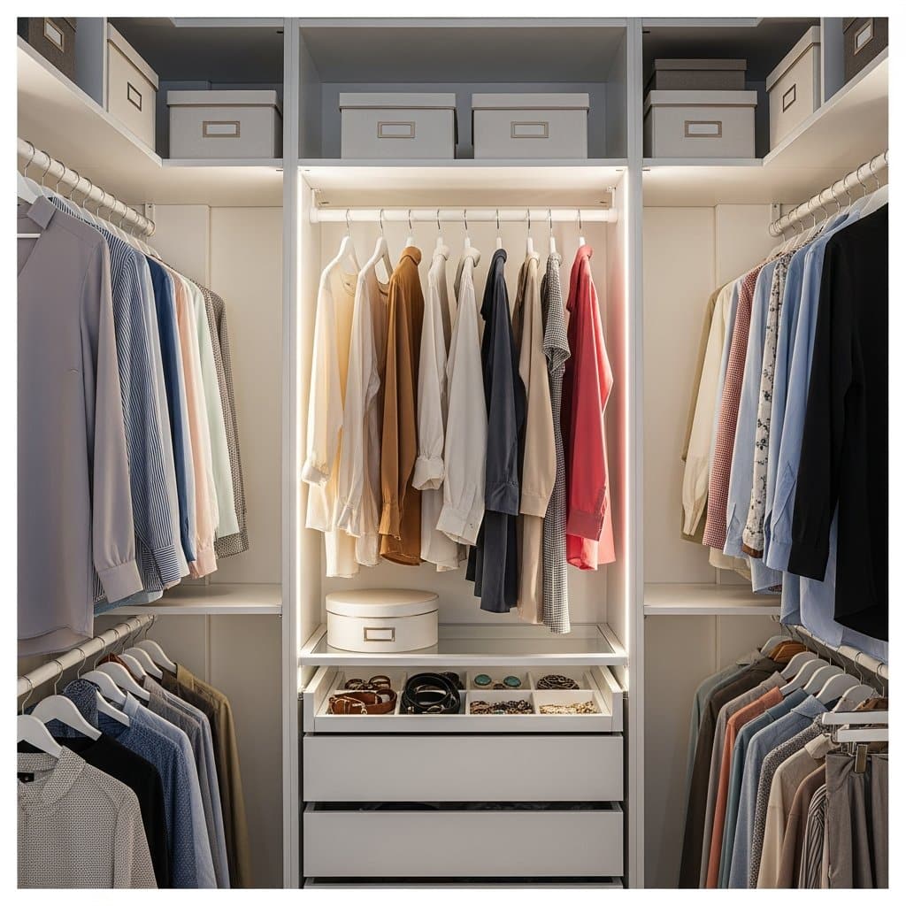 Closet Feminino: Dicas Práticas para Organizar e Decorar com Estilo