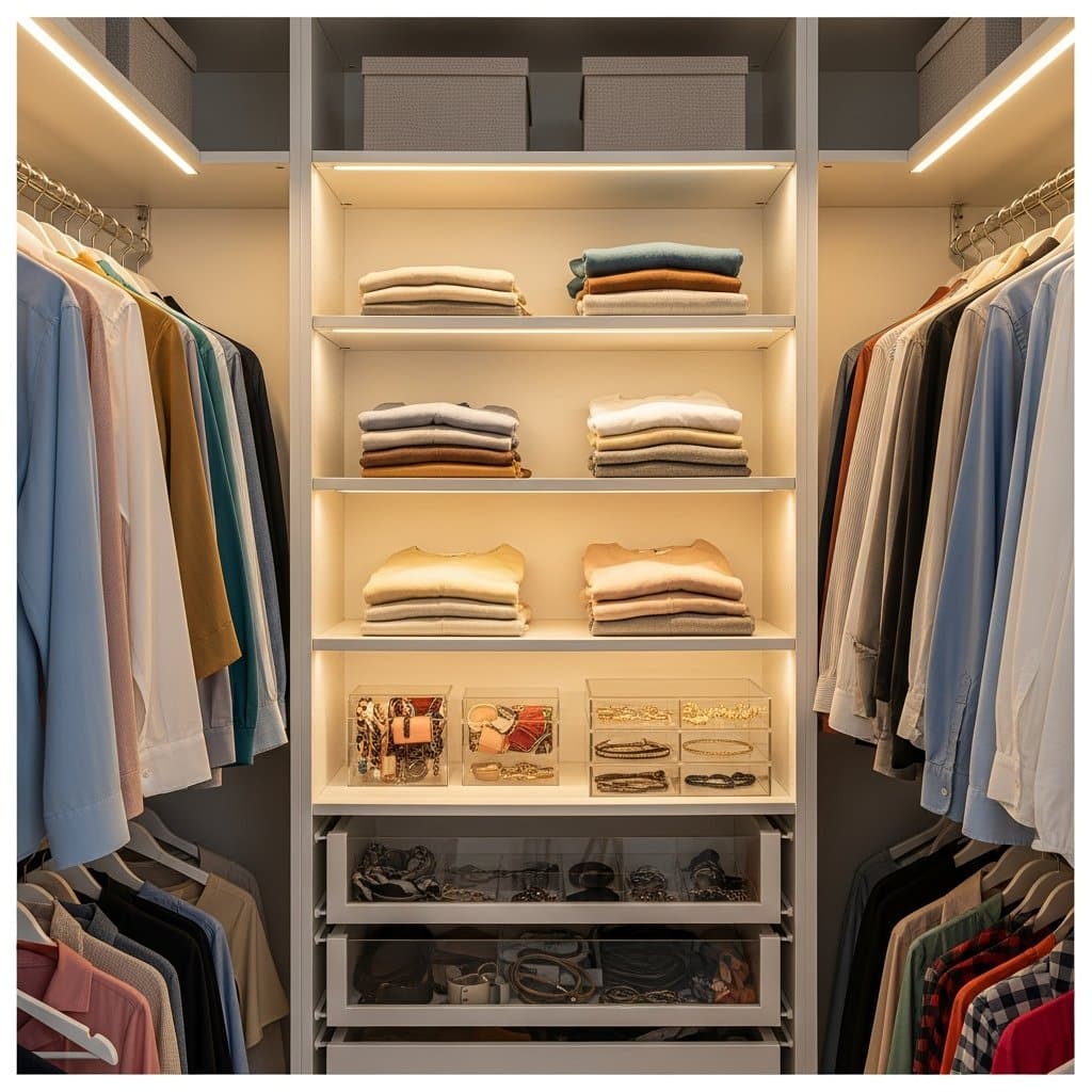 Closet Feminino: Dicas Práticas para Organizar e Decorar com Estilo