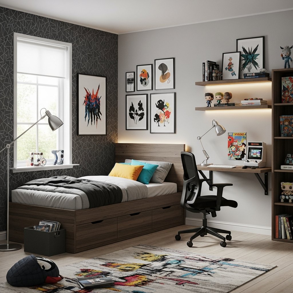 Como Decorar um Quarto Masculino: Estilo, Conforto e Funcionalidade