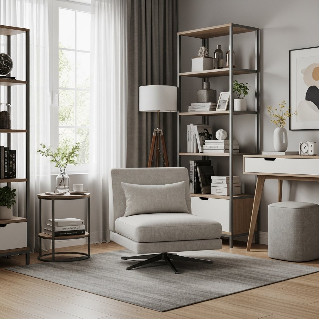 Como Escolher a Poltrona Ideal para Decorar e Aproveitar Espaços Pequenos com Conforto e Estilo