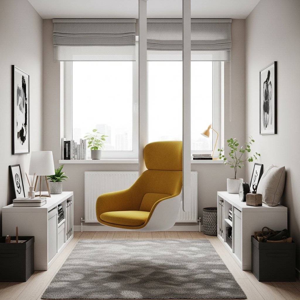 Como Escolher a Poltrona Ideal para Decorar e Aproveitar Espaços Pequenos com Conforto e Estilo