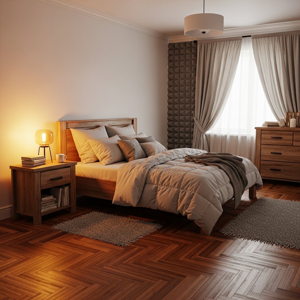 Como Escolher o Piso Ideal para Deixar Seu Quarto Confortável e Estiloso
