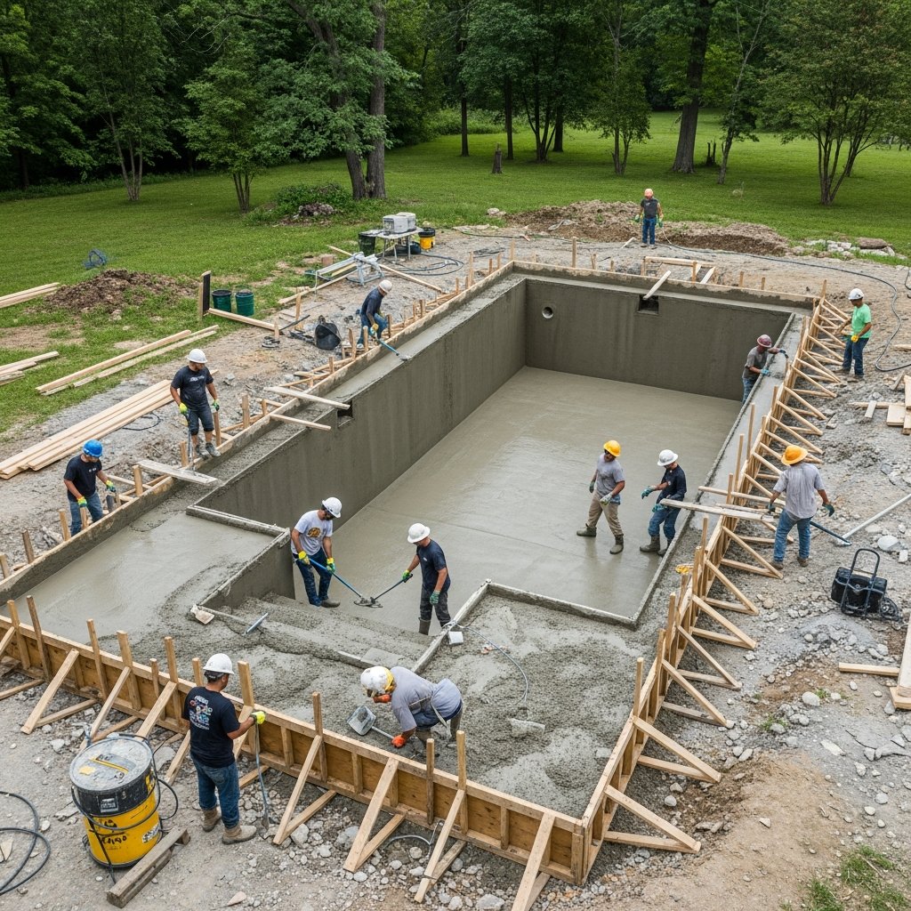 Como Fazer Concreto em Casa: Guia Prático para Escadas, Piscinas e Bancadas
