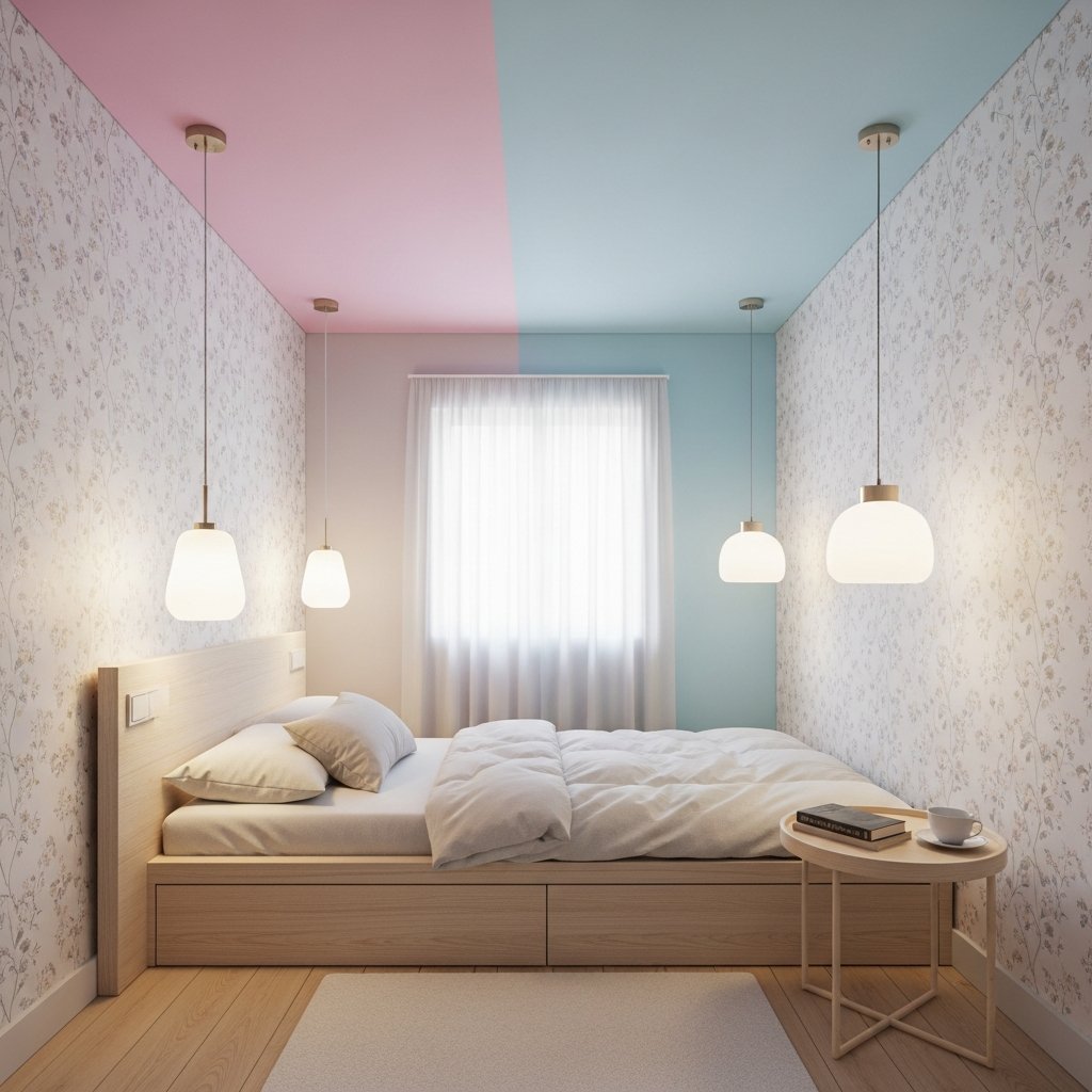 Como Transformar Ambientes com Teto Colorido: Dicas para Quarto, Sala, Cozinha e Escritório