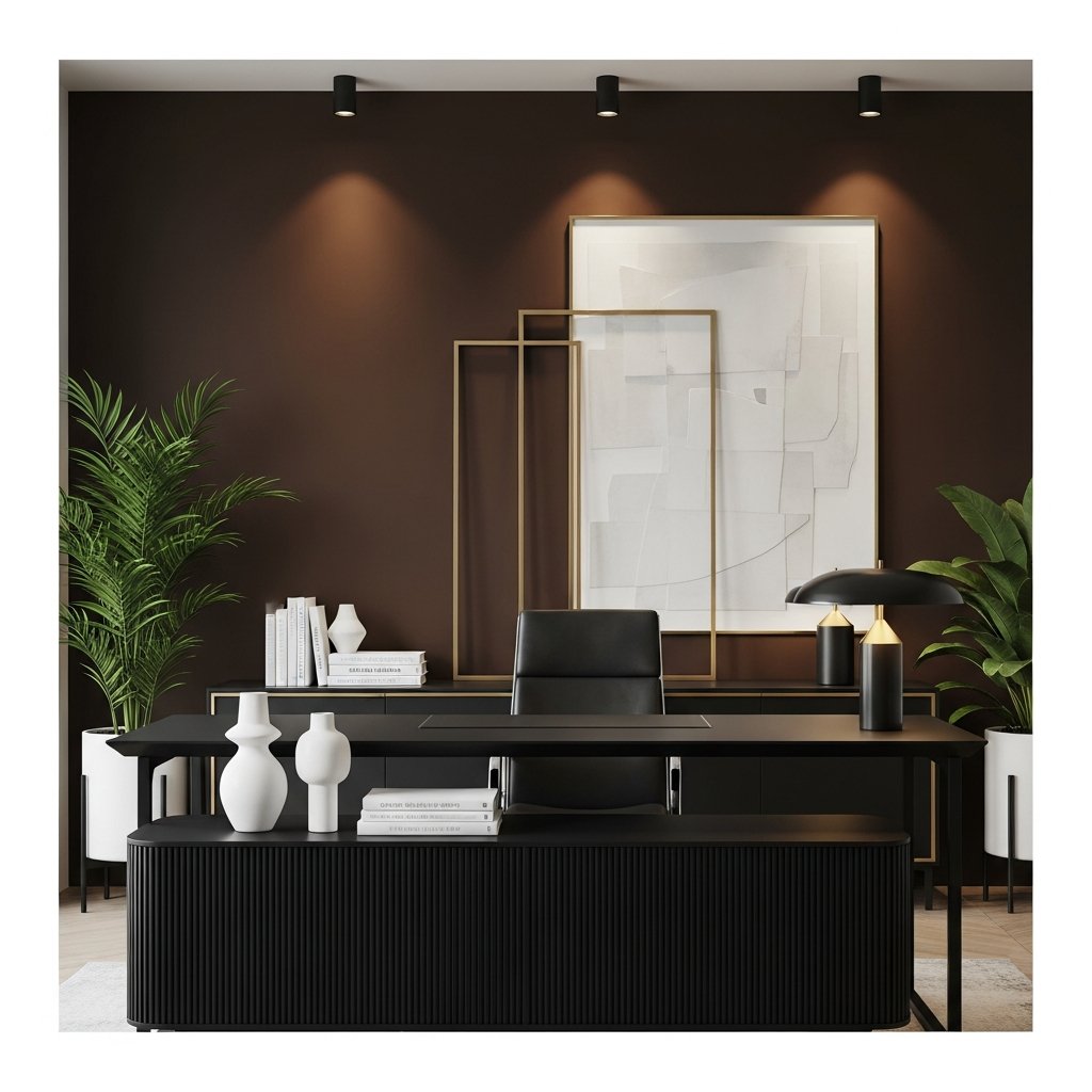 Como Transformar a Decoração com Parede Marrom: Dicas e Combinações Criativas