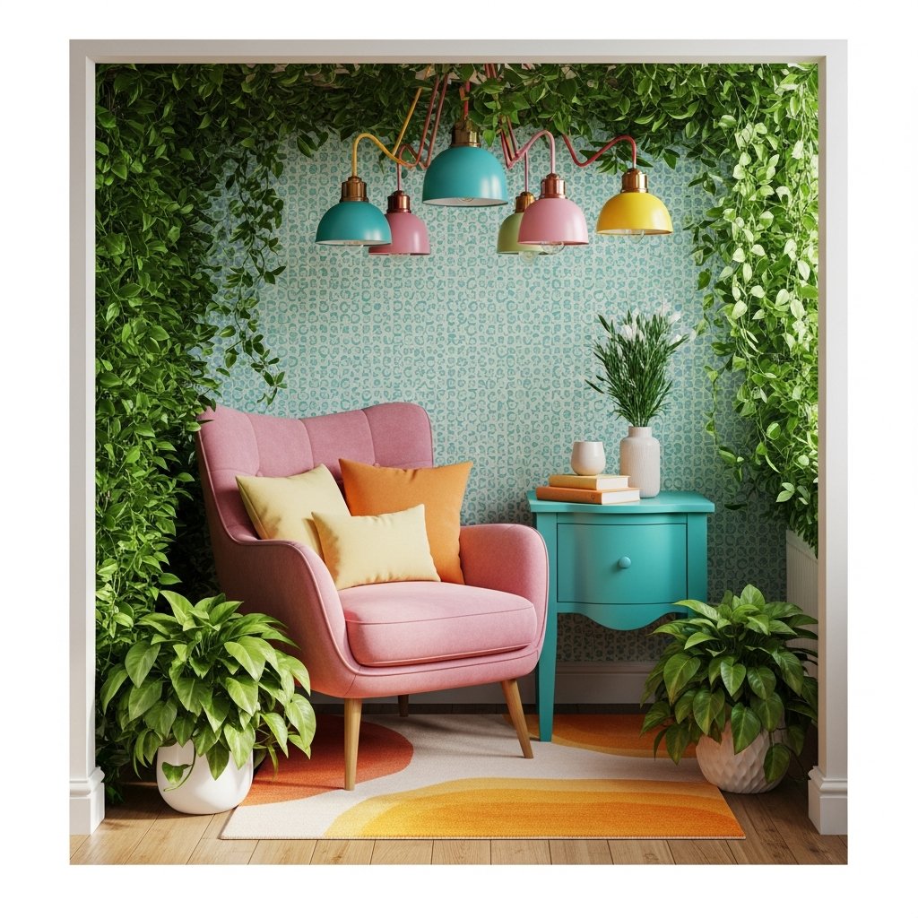 Dopamine Decor: Como Usar Cores e Estilos Vibrantes para Transformar Seu Lar e Seu Humor