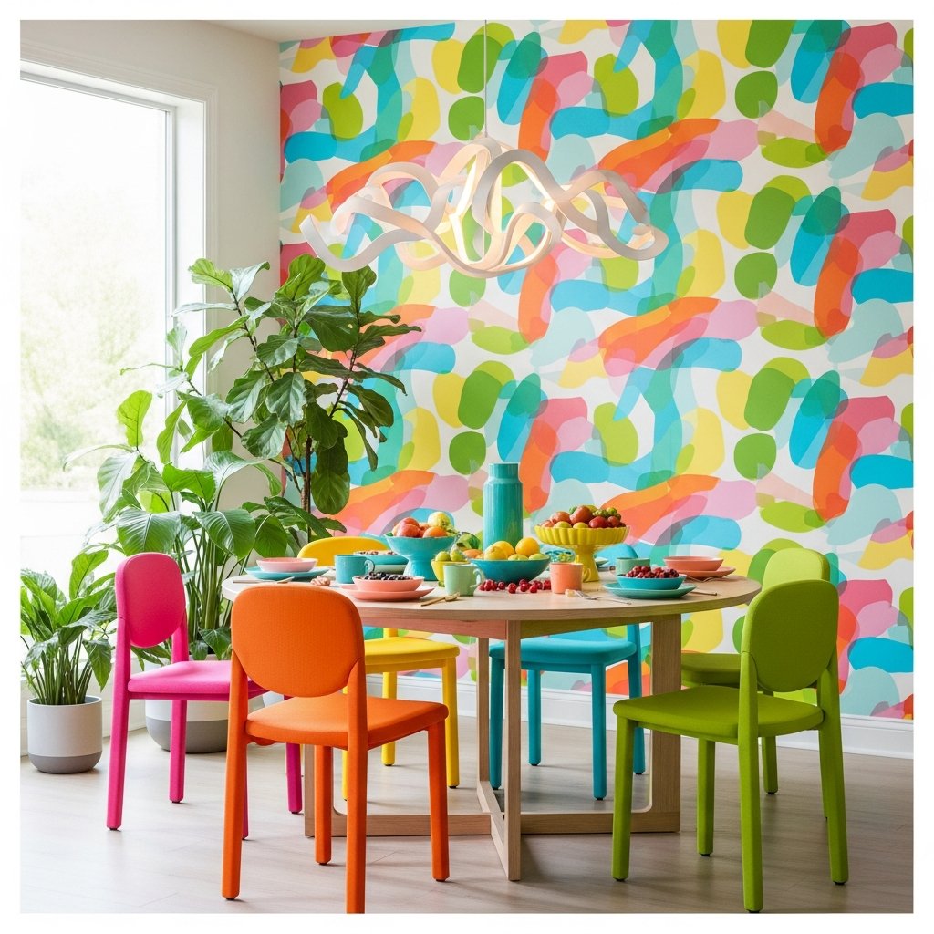 Dopamine Decor: Como Usar Cores e Estilos Vibrantes para Transformar Seu Lar e Seu Humor