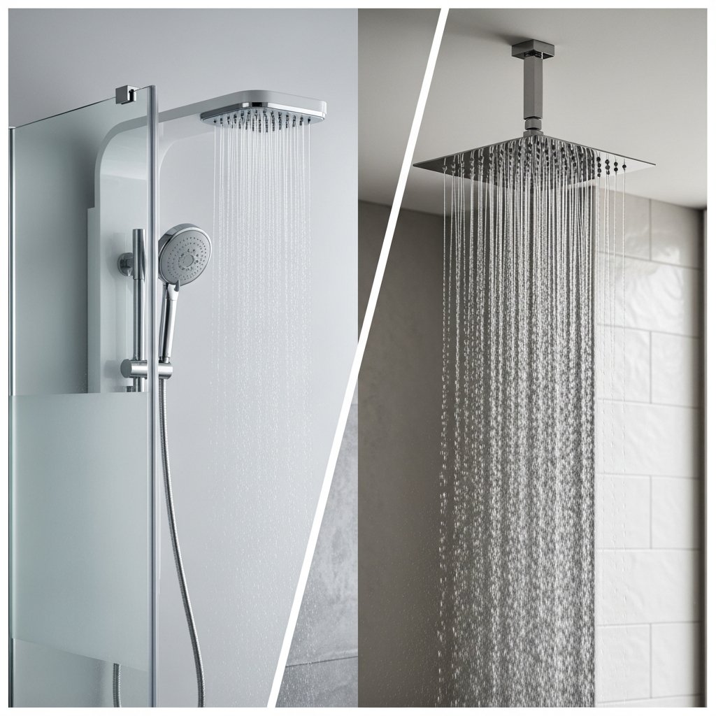 Ducha ou chuveiro: entenda as diferenças e escolha o melhor para seu banheiro
