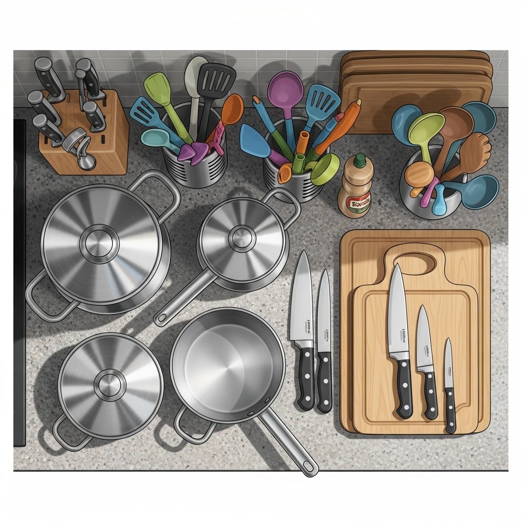 Essenciais para sua cozinha: como montar uma lista prática e completa de utensílios