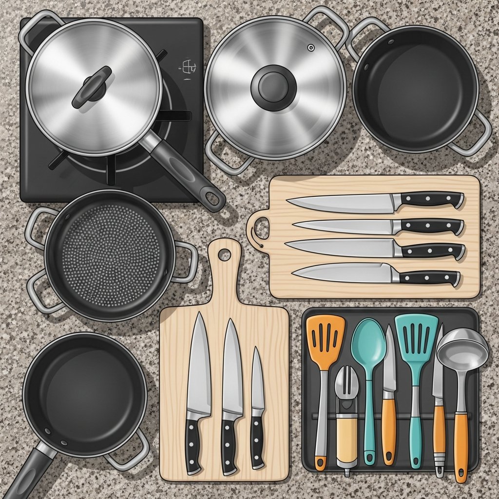 Essenciais para sua cozinha: como montar uma lista prática e completa de utensílios