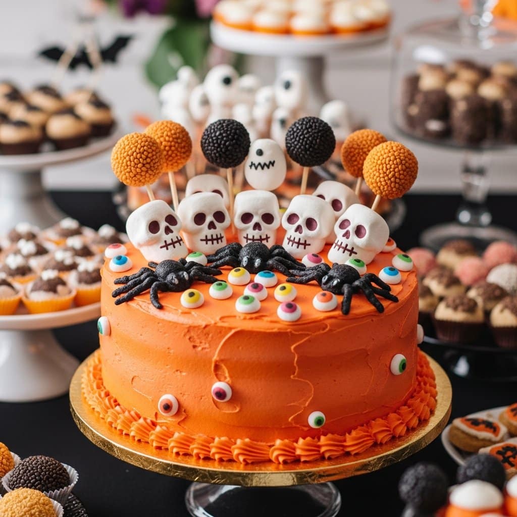 Inspirações Criativas para Bolos de Halloween que Combinam Sabor e Decoração Assustadora