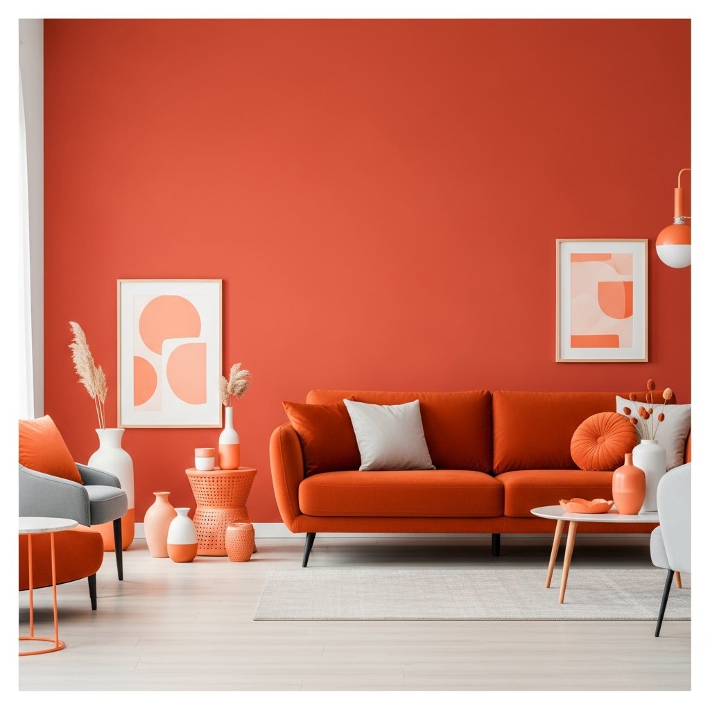 Tons de Laranja na Decoração: Como Usar e Combinar para Ambientes Aconchegantes e Estilosos