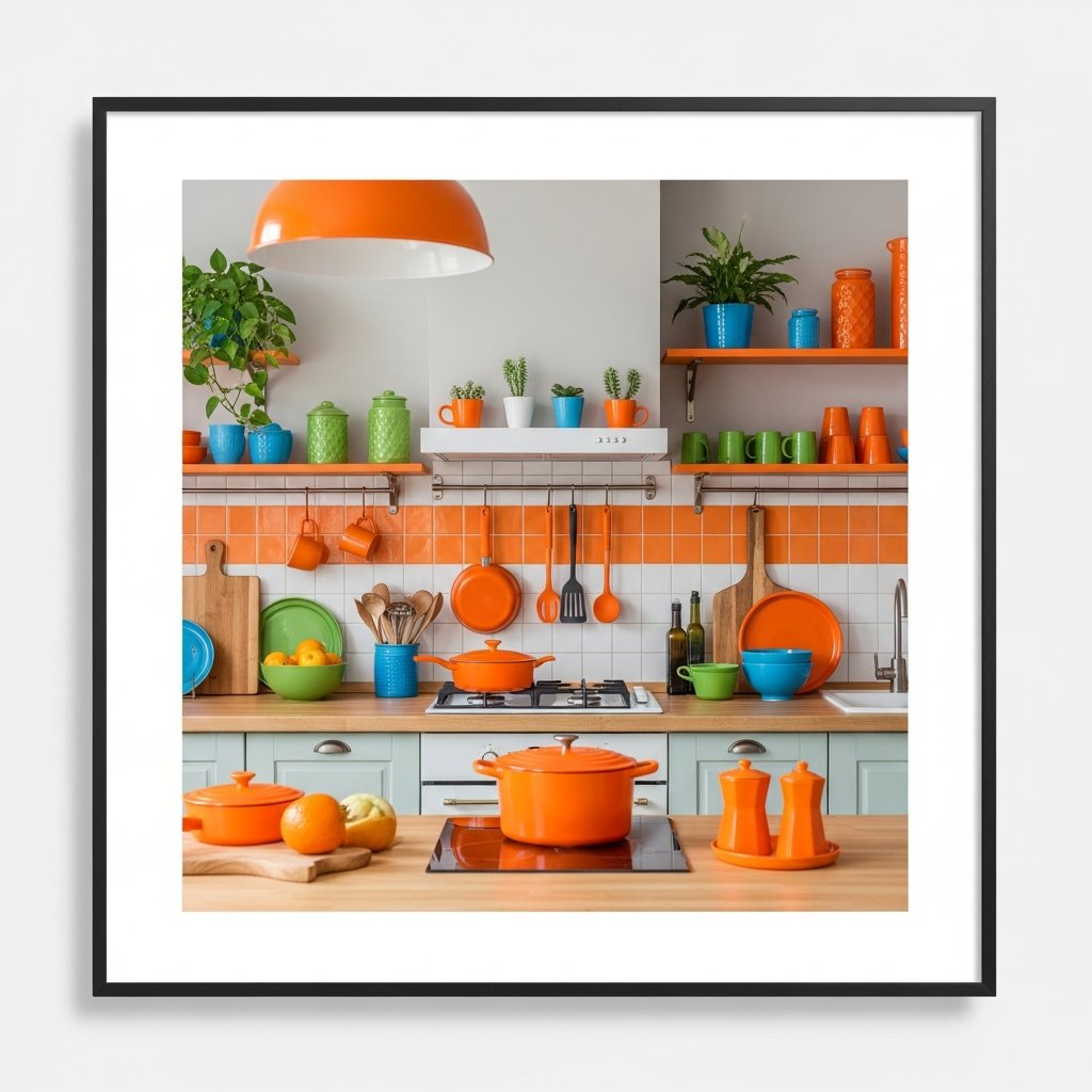 Tons de Laranja na Decoração: Como Usar e Combinar para Ambientes Aconchegantes e Estilosos
