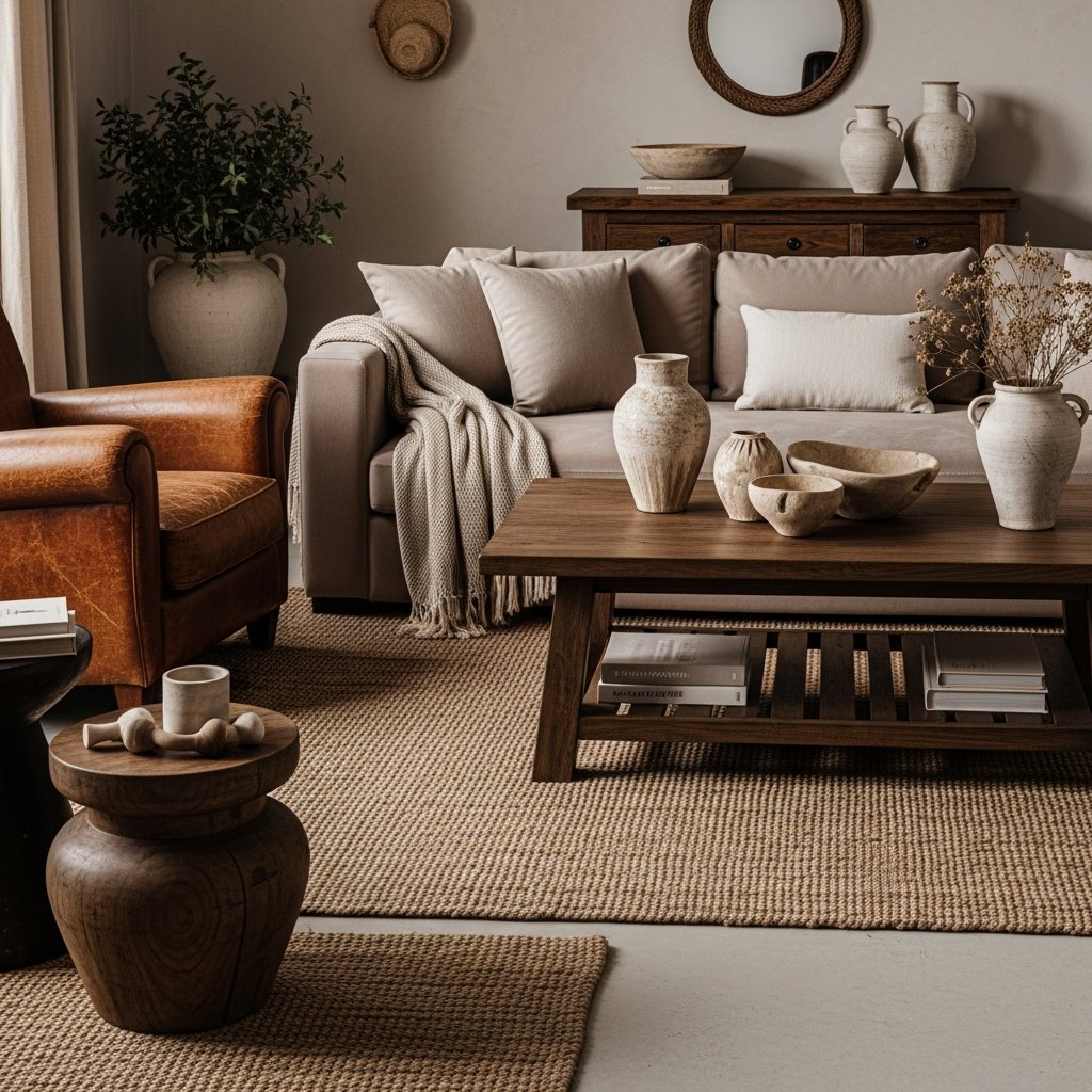 Tons de Marrom na Decoração: Como Criar Ambientes Aconchegantes e Versáteis