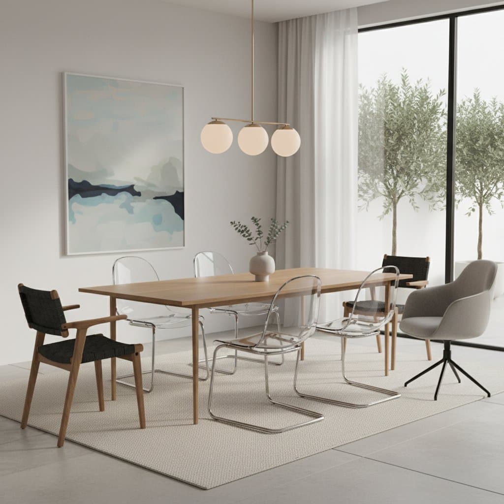 Cadeira Acrílico Transparente: Inspire-se com Estilo e Funcionalidade na Decoração