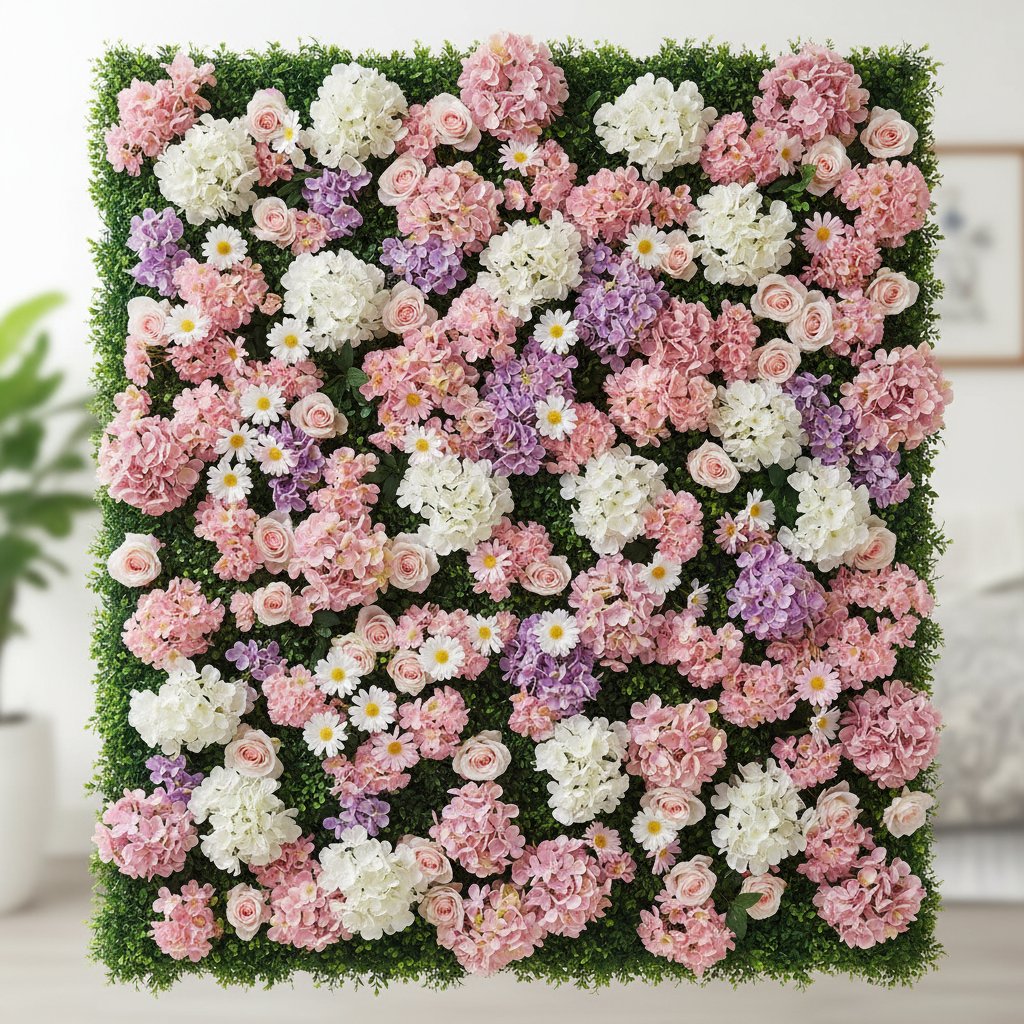 Como criar uma parede de flores encantadora para transformar sua decoração