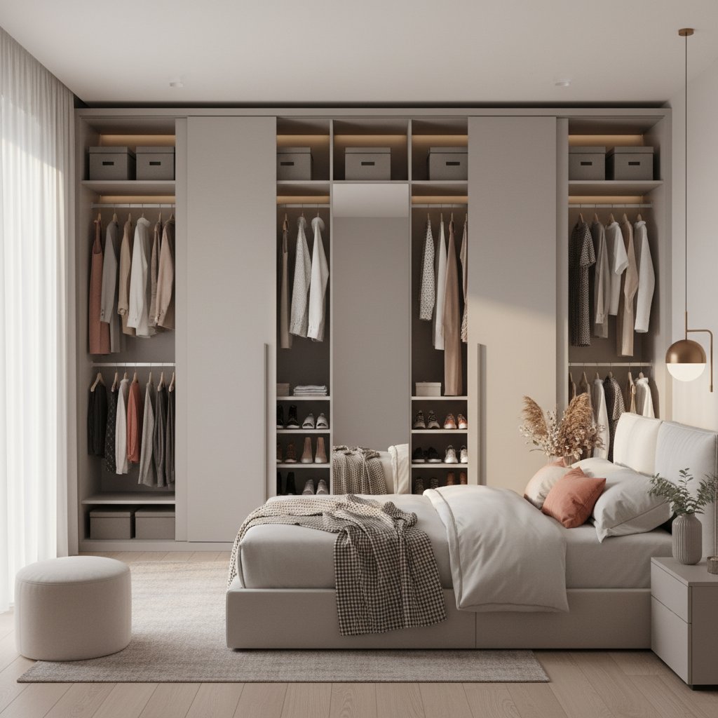 Ideias Práticas para Criar e Organizar um Closet Funcional no Quarto