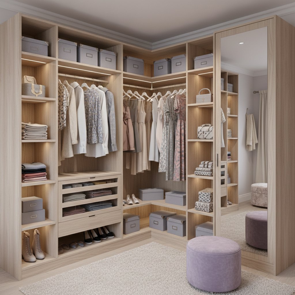 Ideias Práticas para Criar e Organizar um Closet Funcional no Quarto
