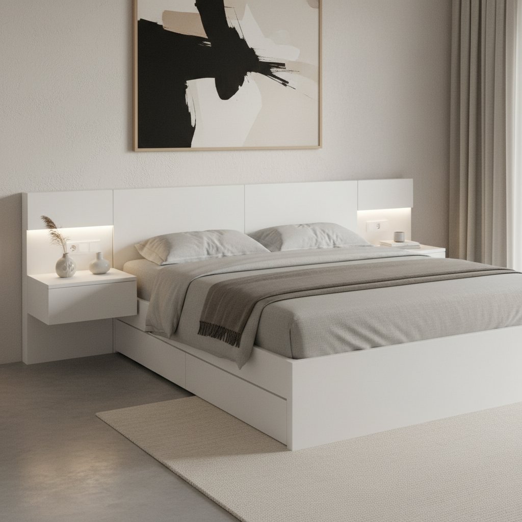 Mesa de Cabeceira Branco: Como Escolher Modelos Versáteis e Elegantes para Seu Quarto