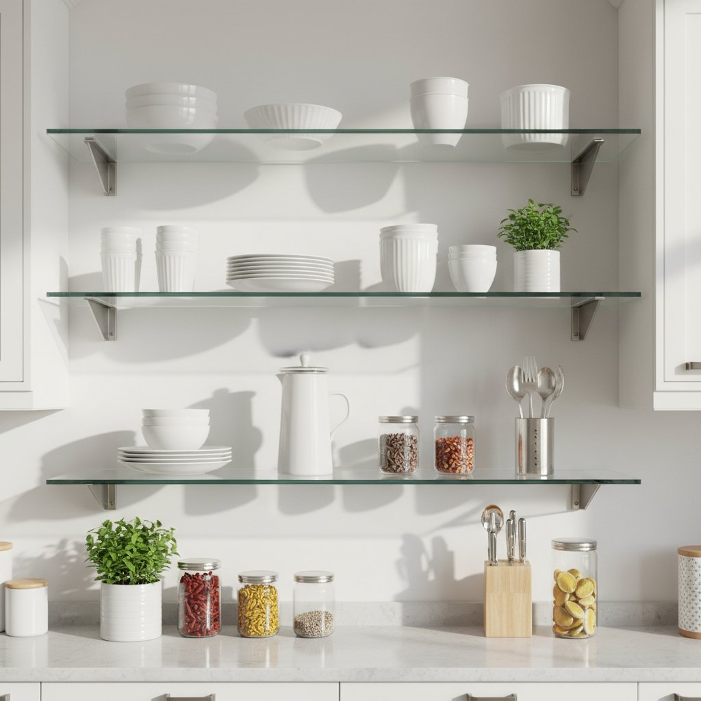 Prateleira de Vidro: Como Usar e Decorar com Estilo e Funcionalidade