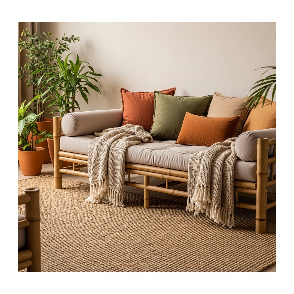 Sofá de Bambu: Como Integrar Beleza Natural e Sustentabilidade na Decoração