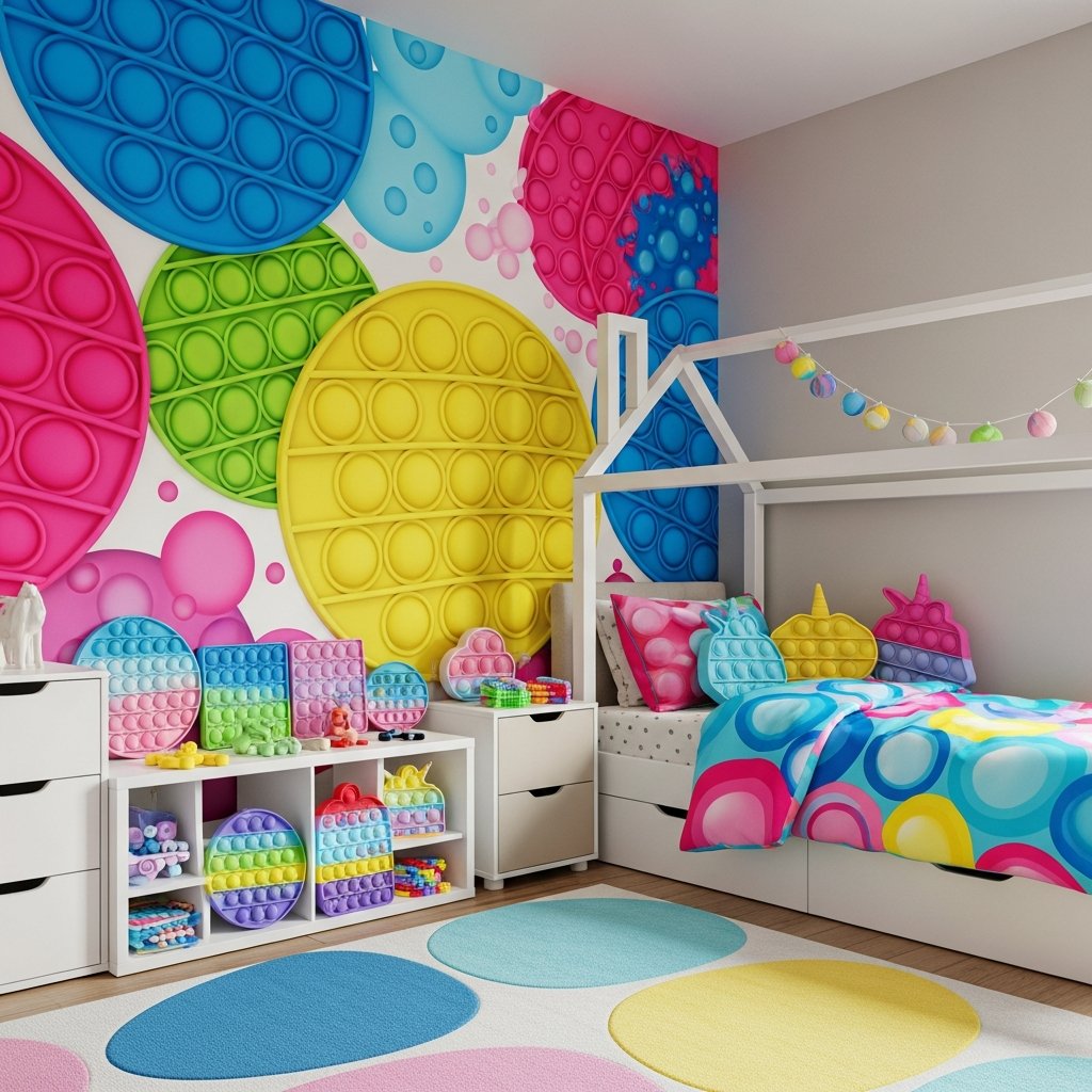 Transforme o Quarto Infantil com Decoração Pop It: Dicas Criativas e Equilibradas