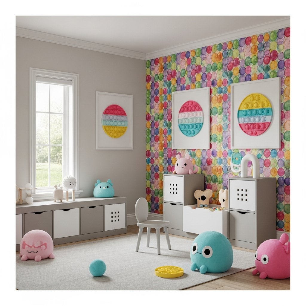 Transforme o Quarto Infantil com Decoração Pop It: Dicas Criativas e Equilibradas