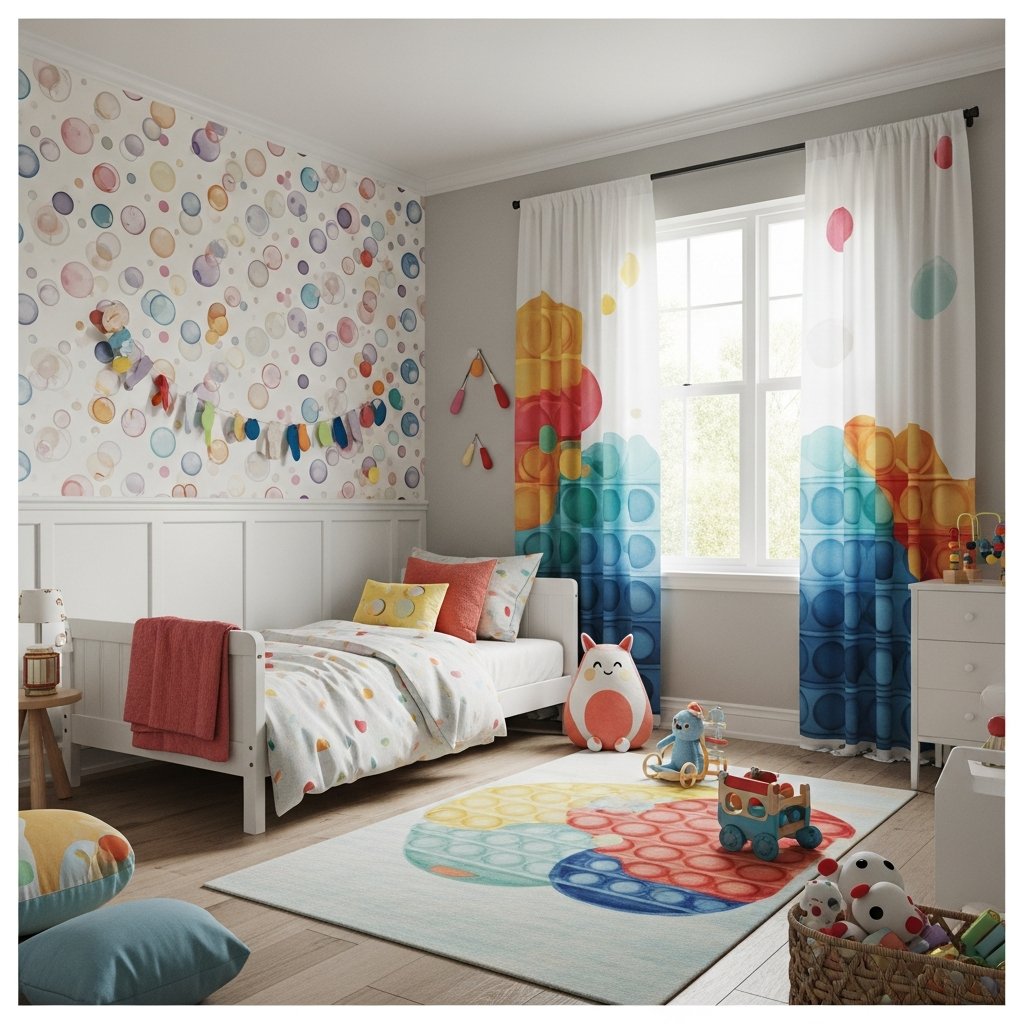 Transforme o Quarto Infantil com Decoração Pop It: Dicas Criativas e Equilibradas