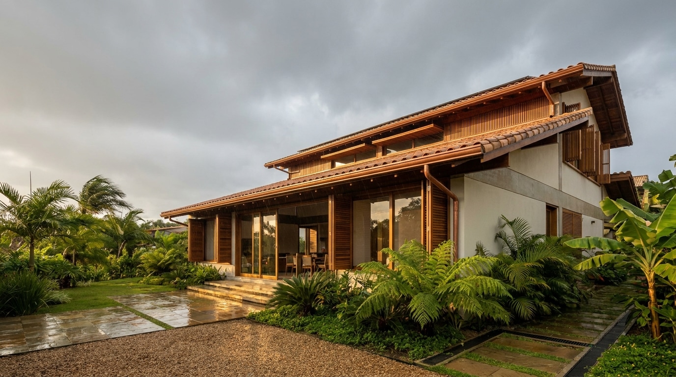 El Niño 2026: o que revisar na casa antes da primavera 1 Antes da primavera, cobertura, drenagem, proteção solar e ventilação estão entre os pontos que merecem uma inspeção preventiva.