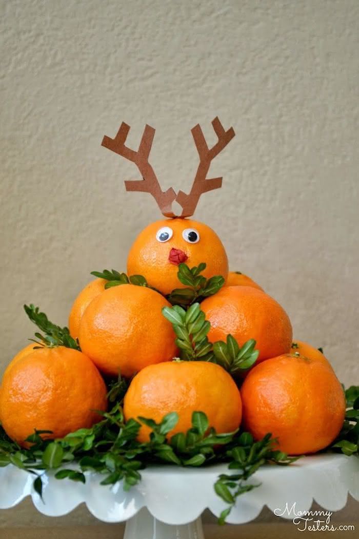 decoração com frutas para o natal decoração com frutas para o natal