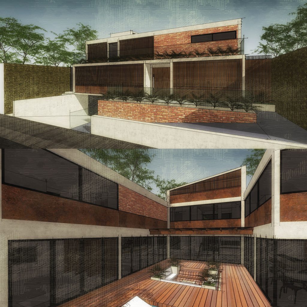 Projeto feito no Sketchup