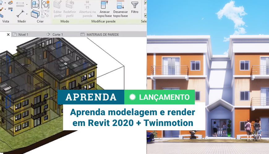 Minicurso Grátis Revit 2020 + Render BIM com Twinmotion
