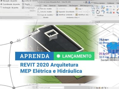 Revit 2020 Arquitetura com MEP Elétrica e Hidráulica