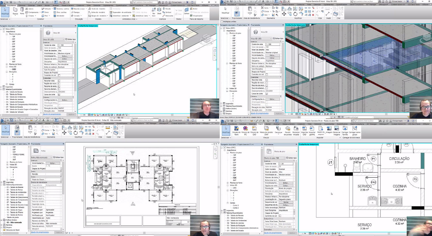 Curso de Revit Arquitetura completo