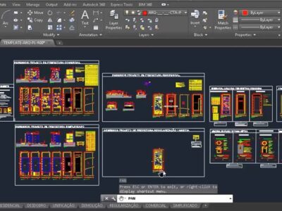 Curso de AutoCAD e Projetos de Prefeitura.