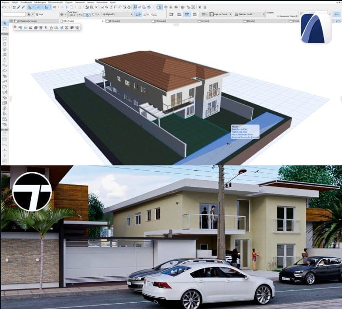 curso de archicad e twinmotion